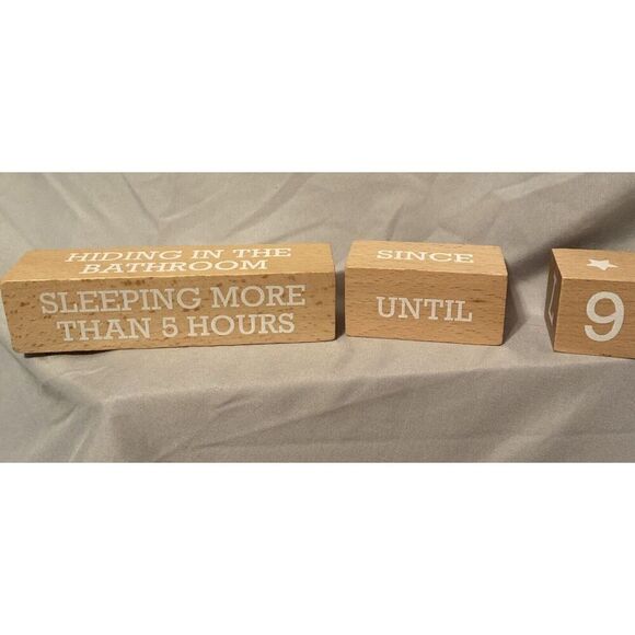 Wooden Rustic Bathroom/Home‎ decor/ humor Create Your Own Message - Picture 4 of 5